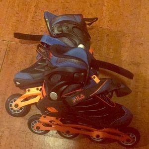 FILA rollerblades!